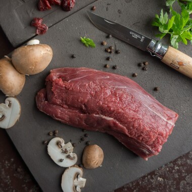 Entrecôte di capriolo
