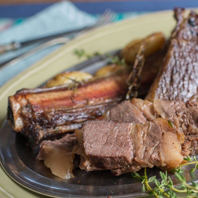 Wasserbüffel-Short Ribs
