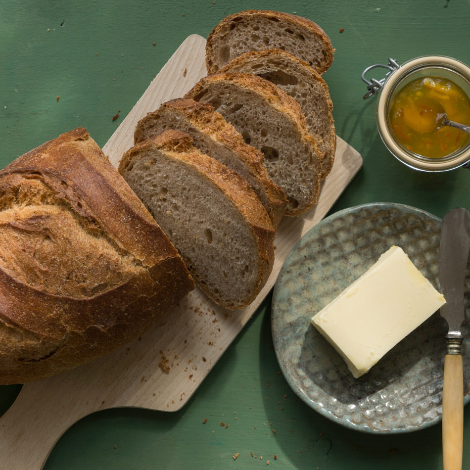Pane comune parzialmente cotto