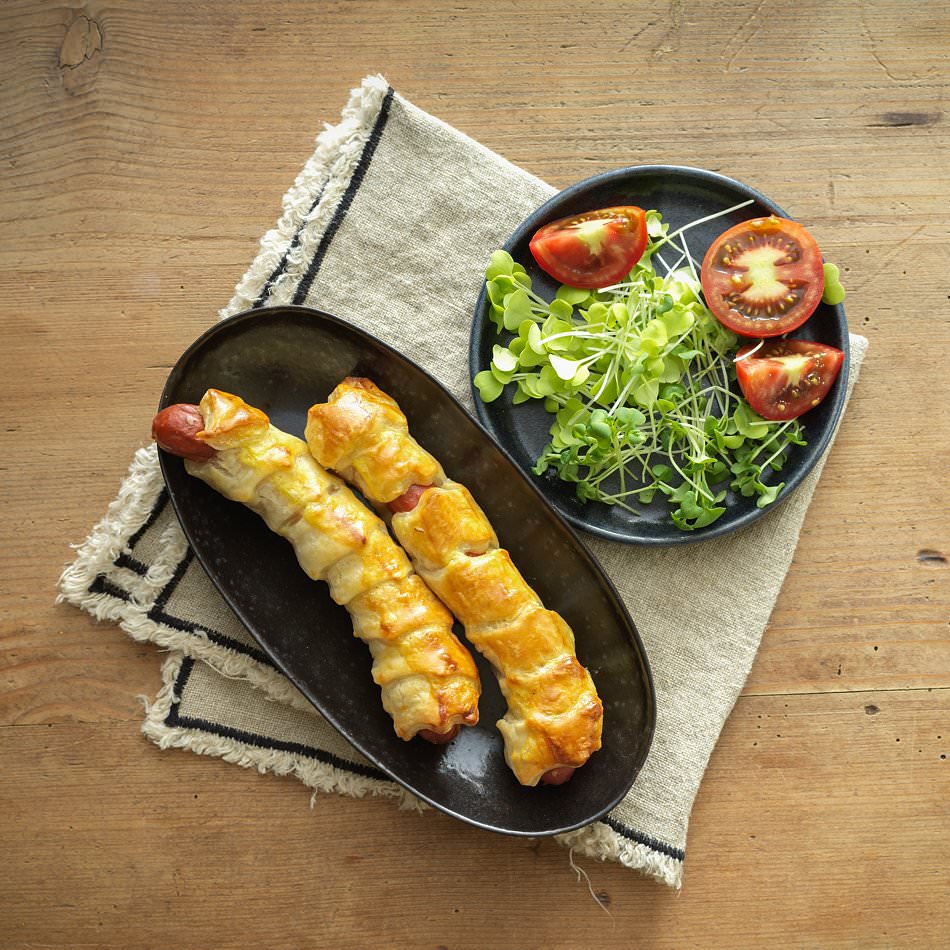 Wienerli in pasta sfoglia