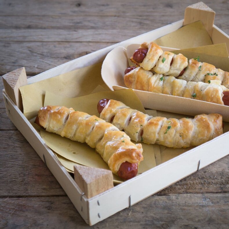 Wienerli im Blätterteig