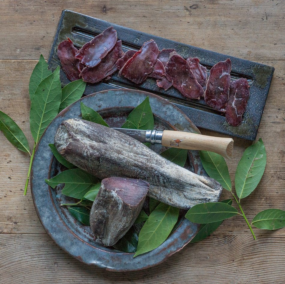 Carne secca di cervo