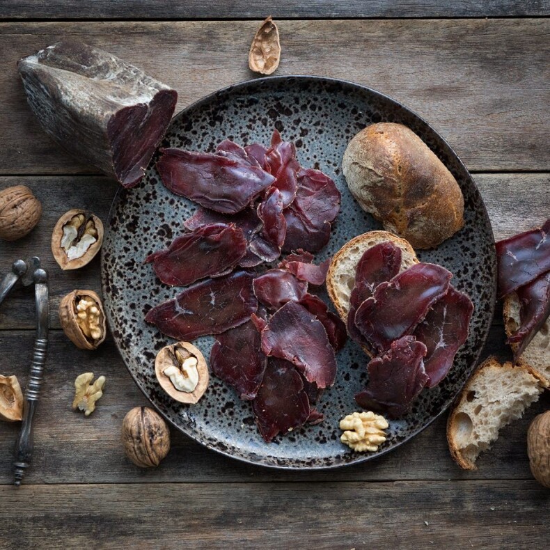 Hirsch-Trockenfleisch