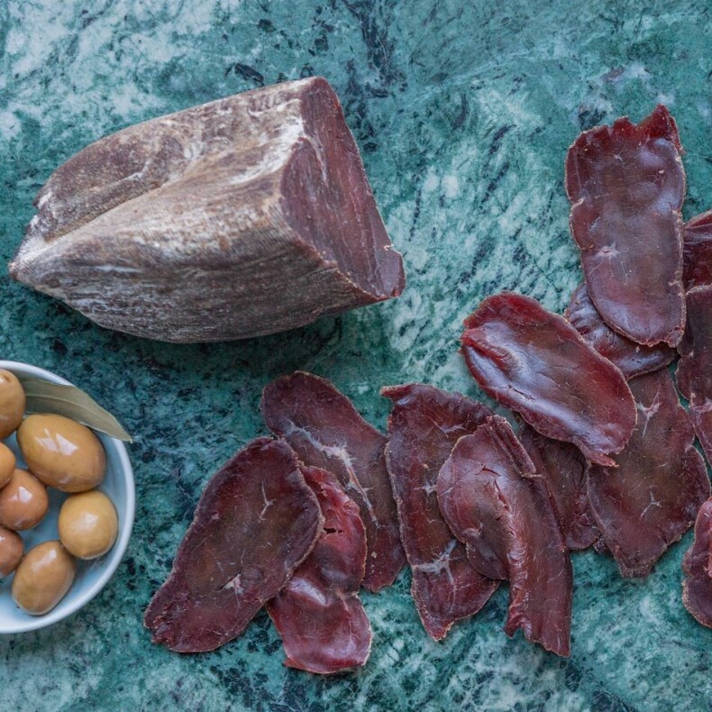 Hirsch-Trockenfleisch