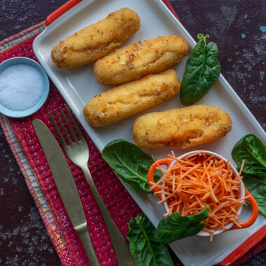 Kroketten mit Käse