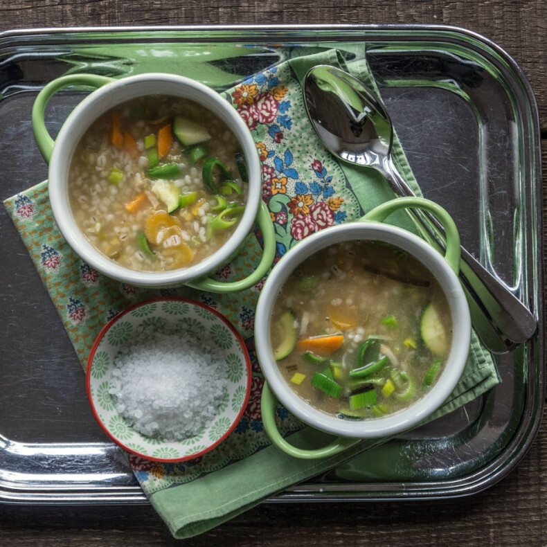 Bündner-Gerstensuppe