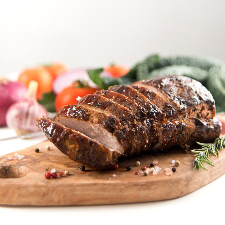 Wollschwein-Braten