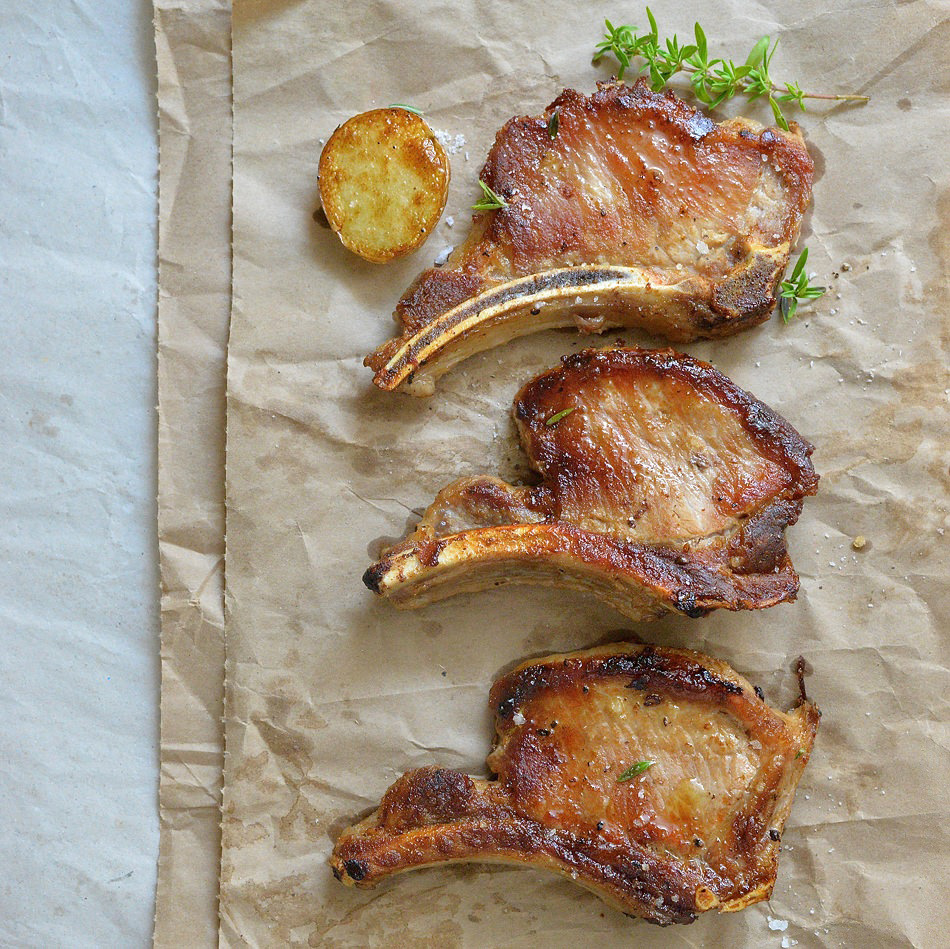 Wollschwein-Kotelett Natur Konkret - Onlineshop Wollschwein-Kotelett