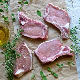 Wollschwein-Kotelett Natur Konkret - Onlineshop Wollschwein-Kotelett