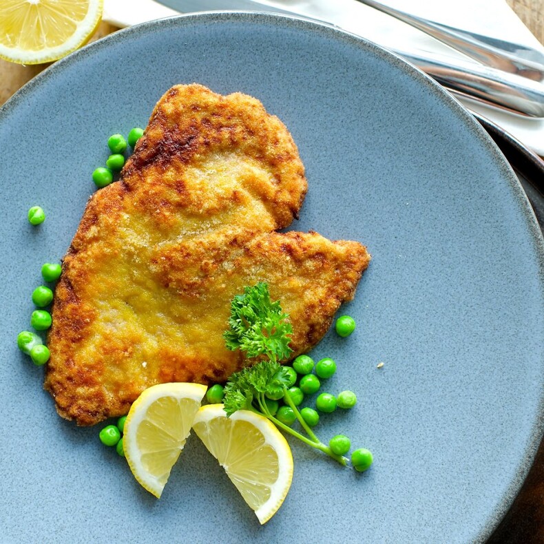 Schnitzel paniert