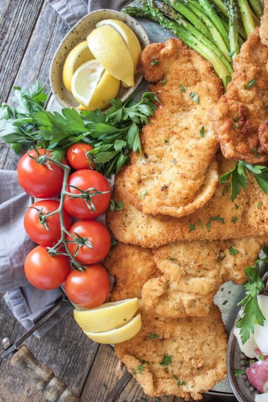 Bio Truten Schnitzel Paniert