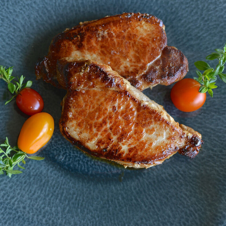 Wollschwein-Steak