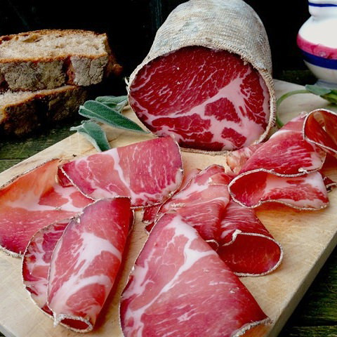 Coppa di maiale lanuto
