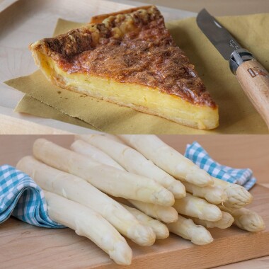 Natur Konkret - Onlineshop Käsewähe «Chäsflade» weisser Spargel