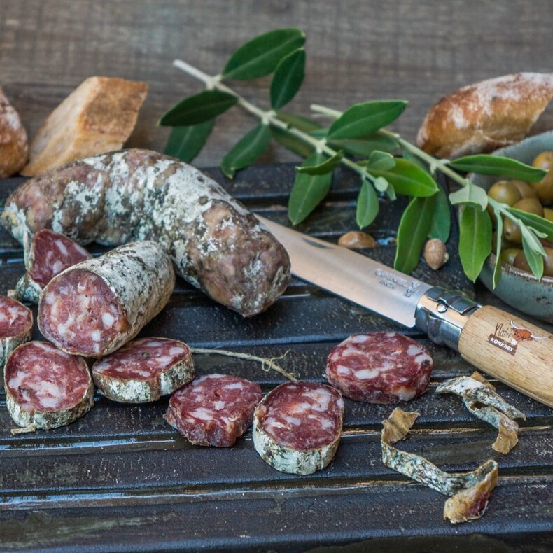 Wollschwein Salametti