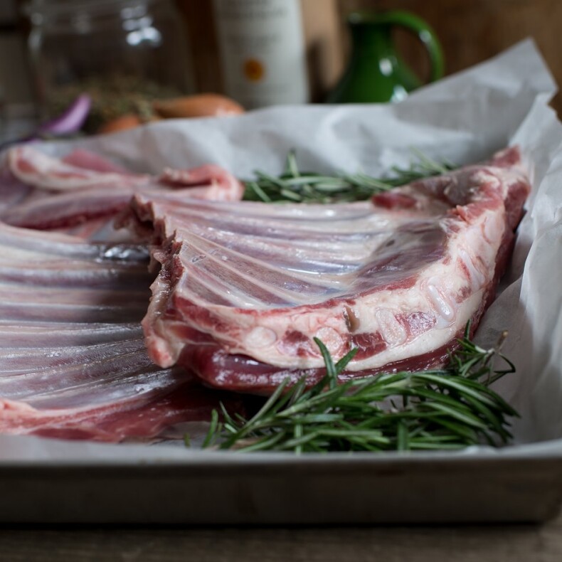 Lamm-Spareribs