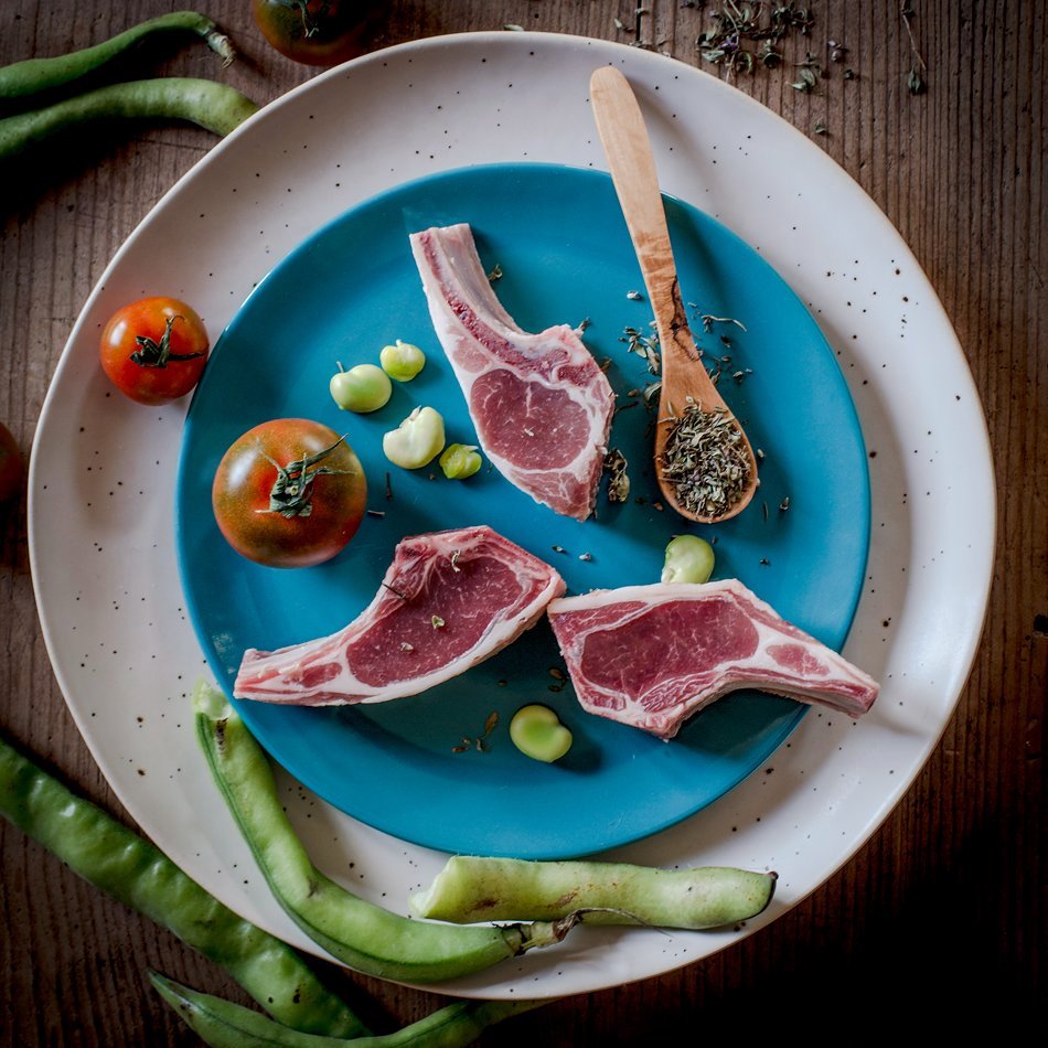 Lamm-Kotelett Natur Konkret - Onlineshop Lamm-Kotelett