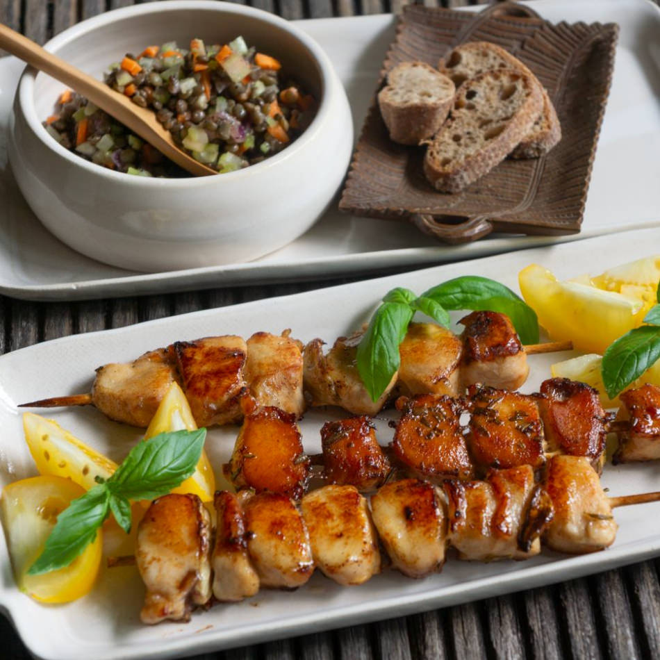 Kaninchenspiess Natur Konkret - Onlineshop Kaninchenspiess