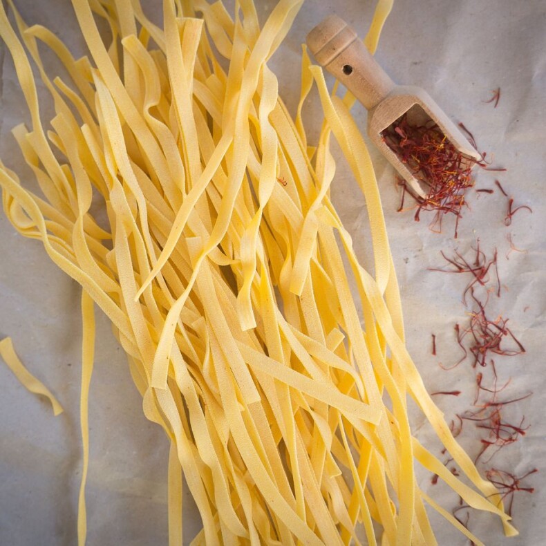 Tagliatelle Zafferano