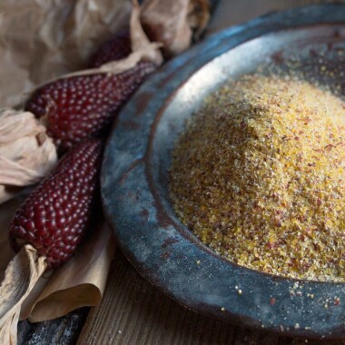 Polenta rossa integrale Natur Konkret - Onlineshop Polenta rossa integrale
