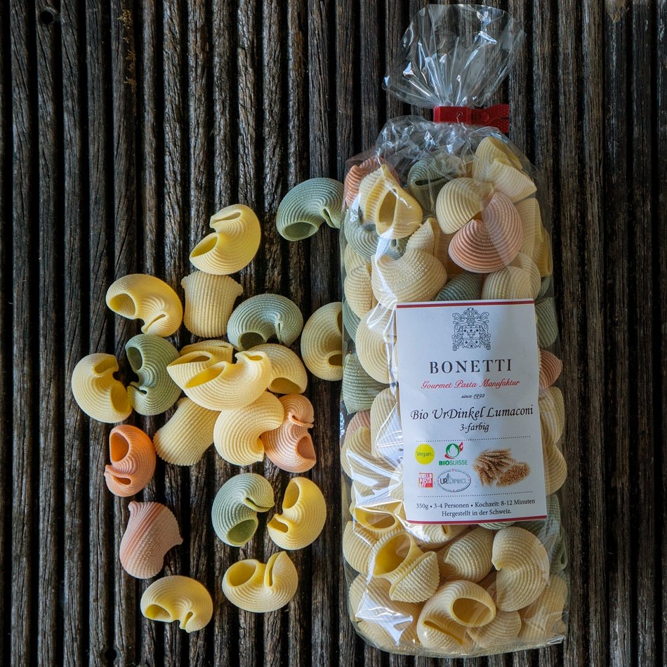 Lumaconi di spelta