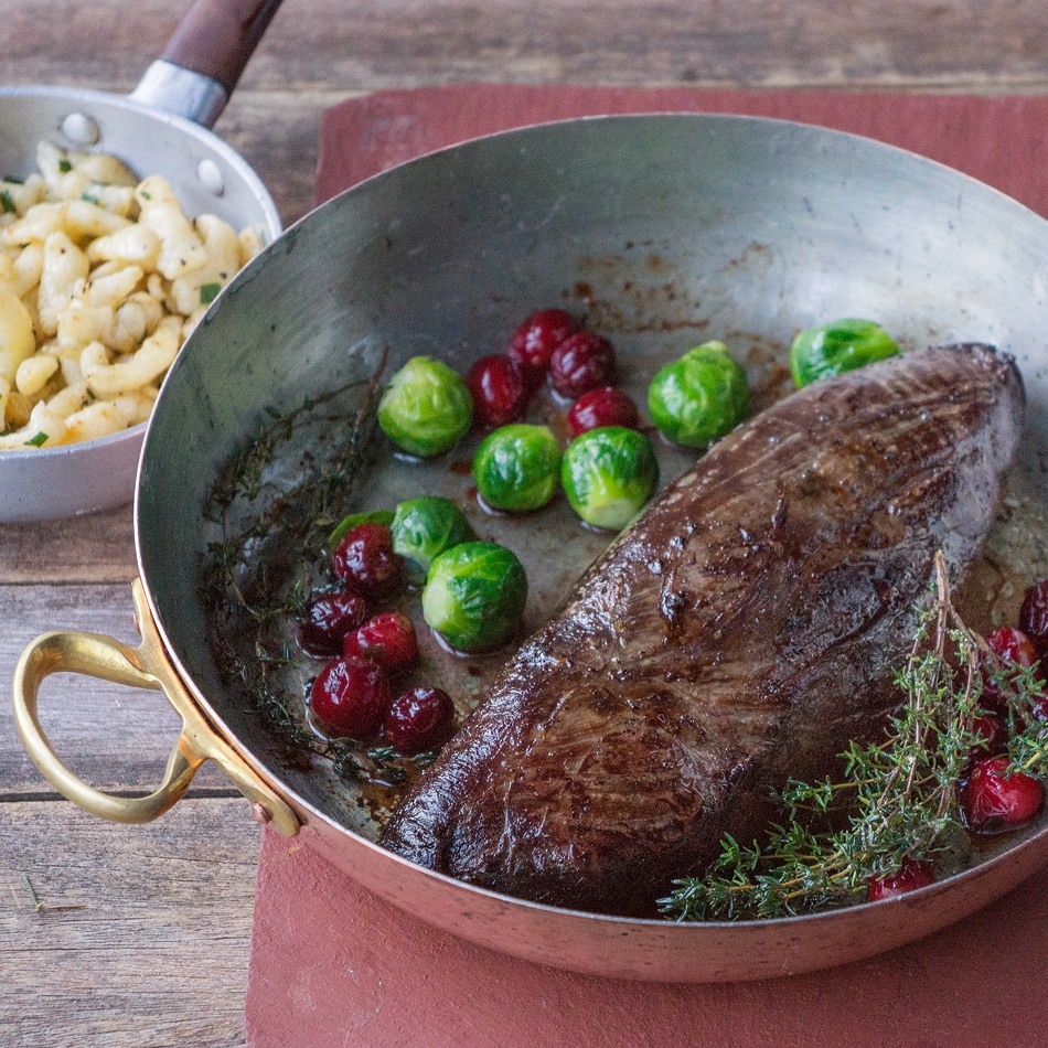 Hirsch-Filet Natur Konkret - Onlineshop Hirsch-Filet