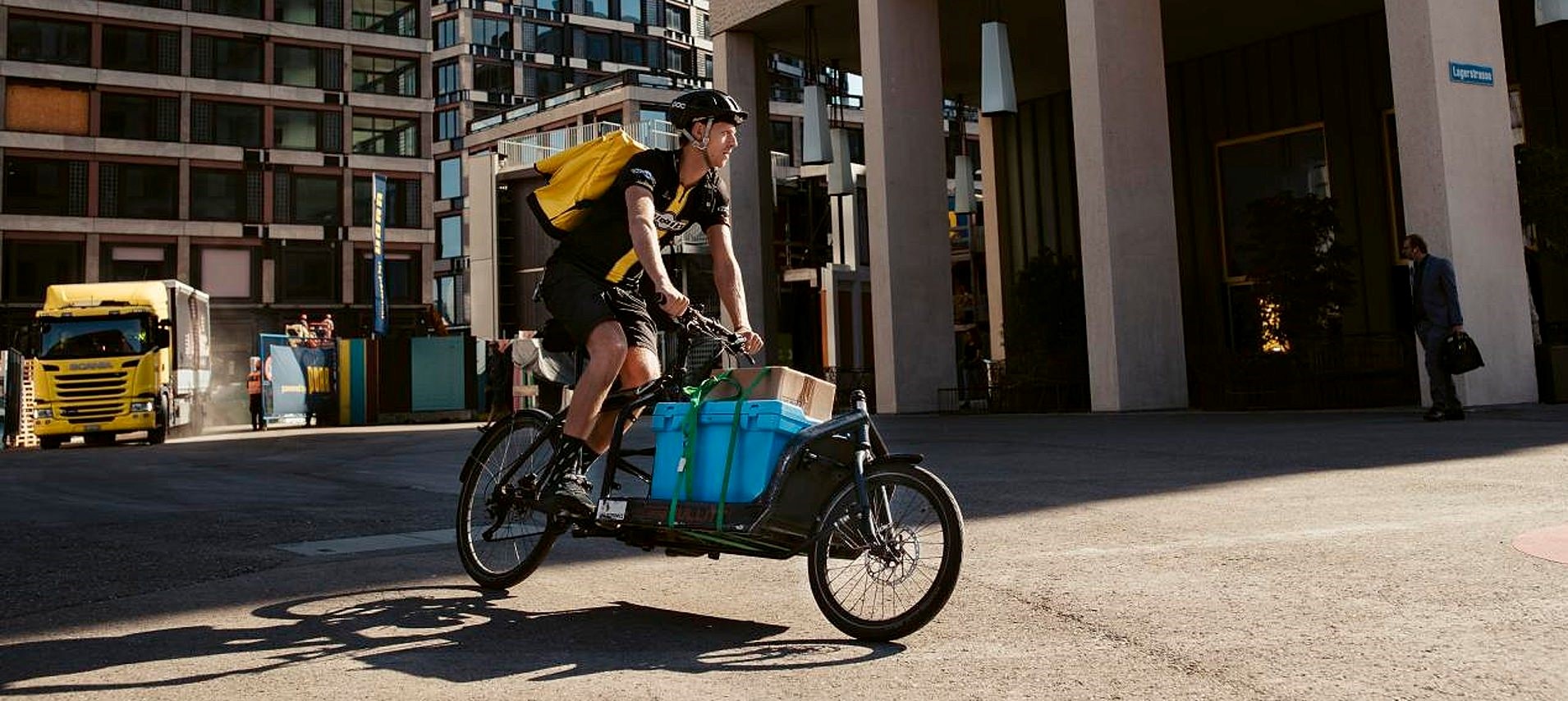 Velokurier Velokurier auf Velo