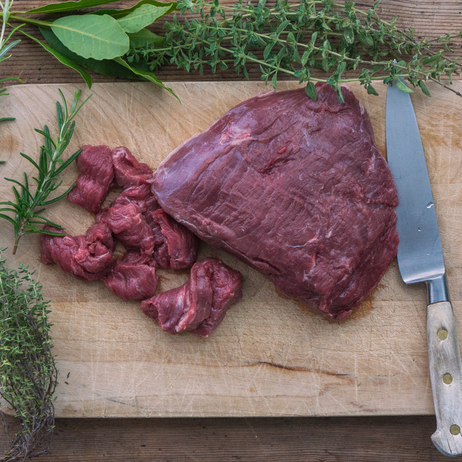 Wasserbüffel-Geschnetzeltes Wasserbüffel-Geschnetzeltes