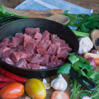 Natur Konkret - Onlineshop Bio Wasserbüffel-Ragout