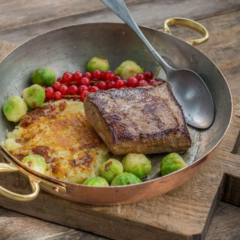 Wildschwein-Entrecôte