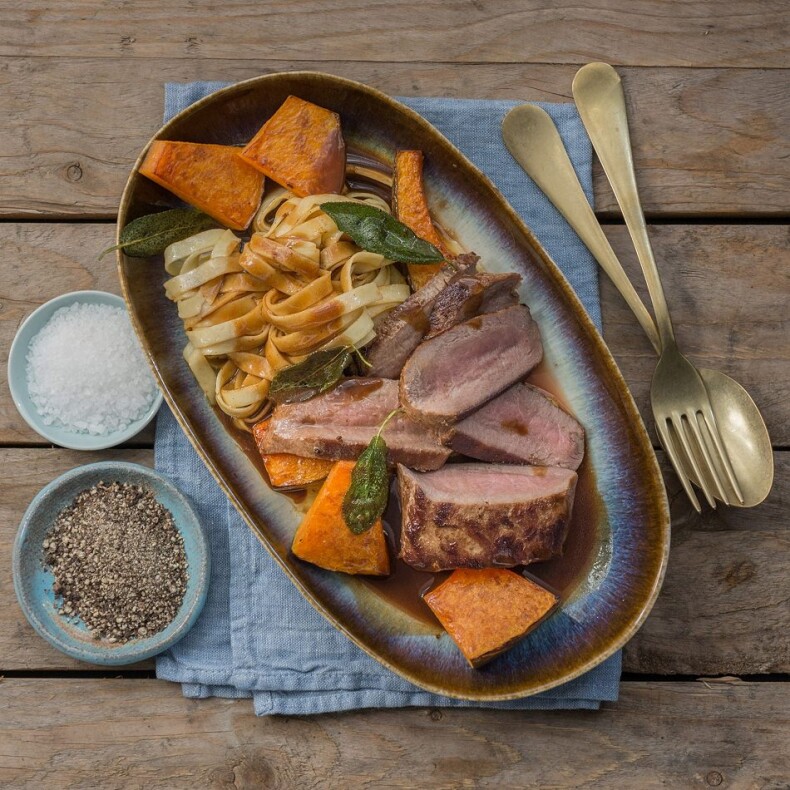 Wildschwein-Entrecôte
